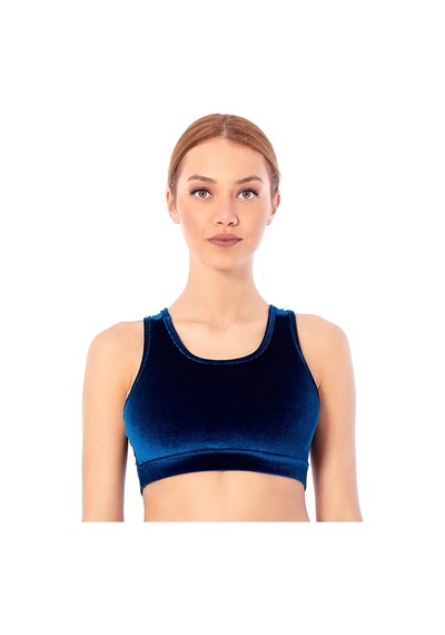 Rhytmine Kb-01 Kadife Saks Büstiyer Saks