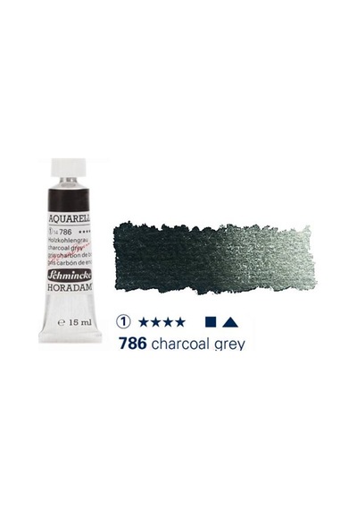 Schmincke Horadam Aquarell Tube 15ml Seri 1 Charcoal Grey 786