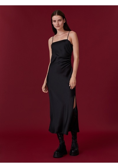 LOFT Slim Fit Kadın Elbise Lf2031687 Q1.v1 Siyah