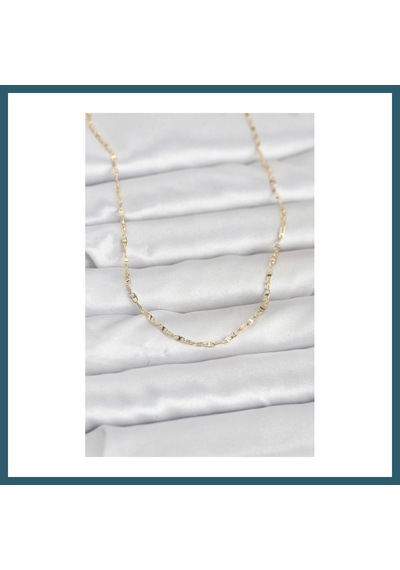 Bezos Cm 14k Gold Renk Gemici Zincir Model 60 Cm Kadın Kolye Ob