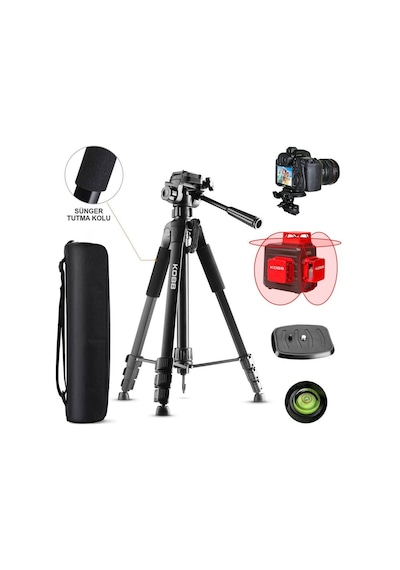 Kobb Kbl20t 160cm Su Terazili Profesyonel Alüminyum Lazer Tripod Fr Kbl20t