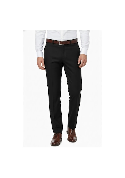 Kamer Erkek Regular Fit Klasik Pilesiz Kanvas Pantolon P1142 Bgl-st04795 Siyah
