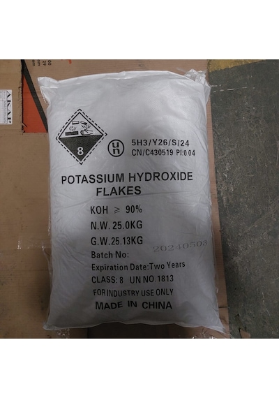 Potasyum Hidroksit - Potas Kostik 25kg