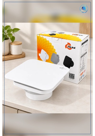 Banyo Aspiratörü 150 Mm Plastik 20w M³/h Tuvalet Havalandırma Duv
