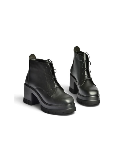 Fox Shoes Z965065909 Siyah Kalın Topuklu Kadın Bot