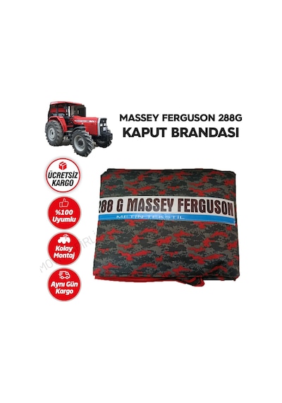 Massey Ferguson 288 G Kaborta Brandası Kabinli Tip Lüks Model