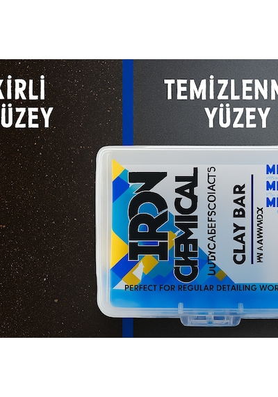 Iron Chemical Clay Bar-kil Araç Yüzeyi Temizliği İçin Orta Sertlikte Kil Hamuru 100 Gr