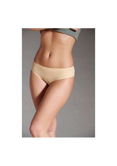 Eros Kadın Lazer Kesim Silikonlu Slip Ten 001