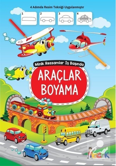Araçlar Boyama / Minik Ressam Iş Başında / Kolektif