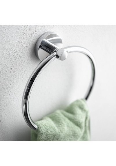 Grohe Essentials Halka Yuvarlak Havluluk - 40365001 Krom