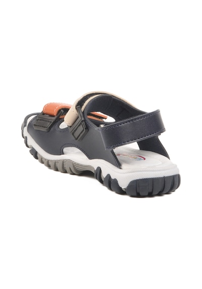 Lacivert Turuncu Cırtlı Erkek Çocuk Spor Sandalet 173110 P Lacivert -  Turuncu