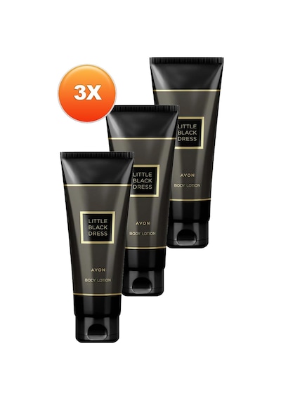 Avon Little Black Dress Kadın Vücut Losyonu 3 x 125 ML