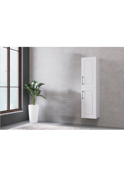 Denko Royal 35 Cm Beyaz Banyo Boy Dolabı Denko Royal 35 Cm Beyaz Banyo Boy Dolabı
