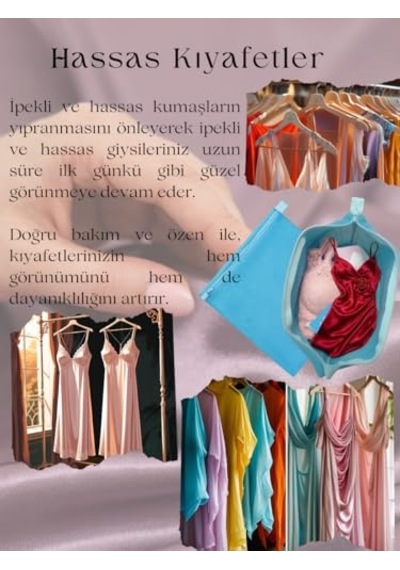 Lü Fermuarlı Çamaşır Filesi Seti Diğer