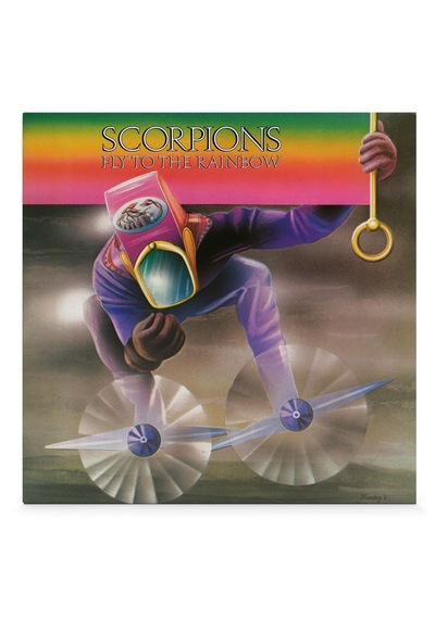 Scorpions - Fly To The Rainbow Transparent Purple Vinyl - Plak