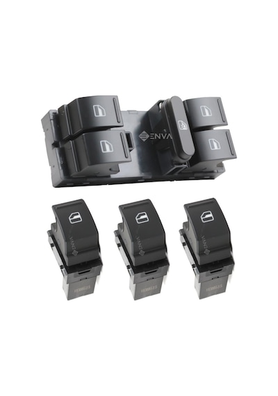 Seat Toledo Cam Açma Düğmesi Anahtarı Takım 2006-2011