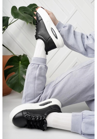 Nesilshoes Nesil Shoes Dvm 5750 Siyah Beyaz Havalı Taban Kadın Sneakers Siyah&beyaz Nesilshoes Nesil Shoes Dvm 5750 Siyah Beyaz Havalı Taban Kadın Sneakers Siyah&beyaz