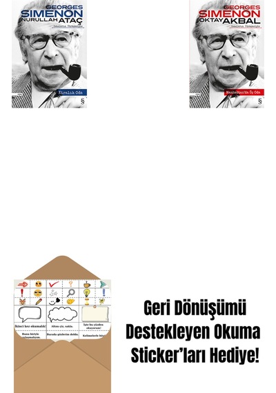 Kiralık Oda + Manhattan'da Üç Oda + Okuma Sticker'ları