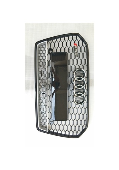 Autogp Audi A6 Rs6 Ön Panjur Izgara 2014 / 2017 C7 Pianoblack