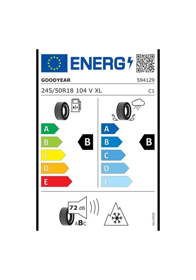 Goodyear 245/50R18 104V Xl Vector 4Seasons Gen-3 Fp Dört Mevsim Lastiği 2025