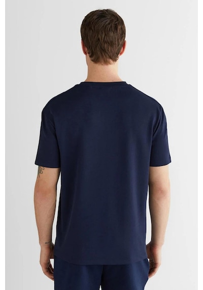 Gant Erkek Lacivert Baskılı Kısa Kollu T-shirt-14685