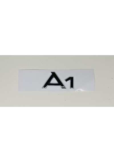 Audi A1 2011 - 2023 Arka Bagaj Yazısı Krom