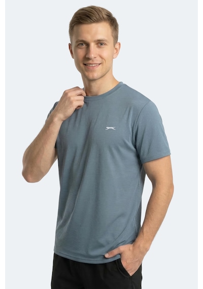 Slazenger Kayda Erkek Indigo Tişört