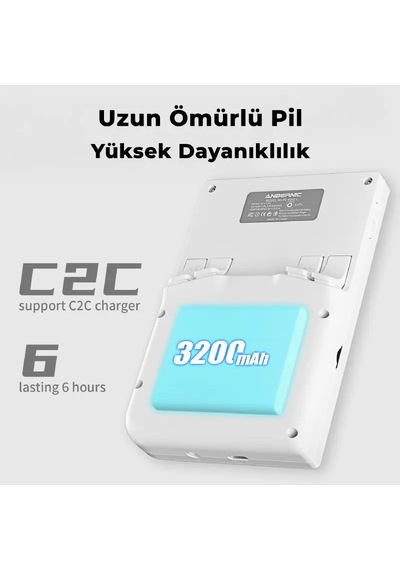 Rg40xxv Dikey Retro El Oyun Konsolu 64 Gb Beyaz - 4.0 İnç Oca Ips Ekran Rgb Işıklı Joystick H700 İşlemci 5g Wi-fi Hdmı Bluetooth Psp, Ps1, Dc Destekli