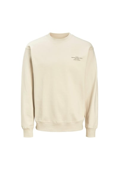 Jack Jones Blachad Brandıng Bisiklet Yaka Erkek Sweat 12261386 001