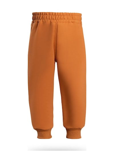 Heyadventure Erkek / Kız Çocuk Jogger Eşofman Altı Cepsiz Paçası Kaşkorseli Camel Camel