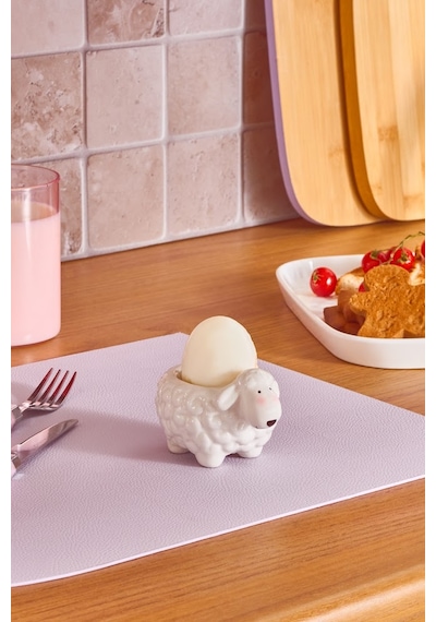 Karaca Sheepy Yumurtalık 8 Cm Beyaz