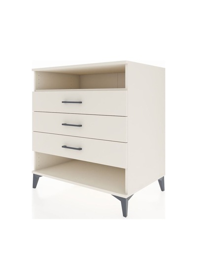 Kronos Şifonyer Tek Raflı 3 Çekmeceli 88x59x96 Aytaşı-aytaşı Aytaşı