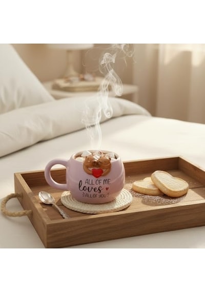3d Sarkan Capybara Figürlü Porselen Kupa - 420 Ml Büyük Boy Kaliteli Porselen Bardak - 4 Farklı Modelden Biri Sürpriz/asorti - Sevimli Hayvanlı Hediyelik Mug 6998
