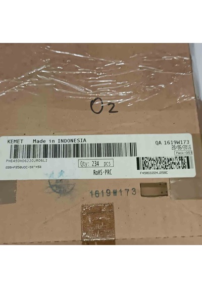 Phe450hd6220jr06l2 220nf 250v 22.5mm Polyester Kondansatör 35 Adet