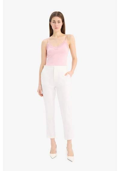 DeFacto Slim Fit Dar Kesim V Yaka Dantelli Atlet E8483AX25SPPN637 DeFacto Slim Fit Dar Kesim V Yaka Dantelli Atlet E8483AX25SPPN637
