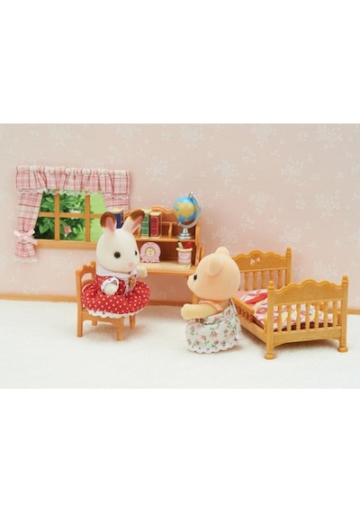 5338 Sylvanian Families. Çocuk Yatak Odası Seti. 3 Yaş.  Figürler