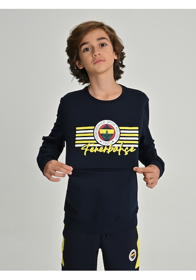 Fenerium Çocuk Trıbun Şeritli Fenerbahçe Sweat Fb Laci Yeni
