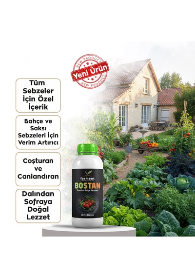 Bostan İkili 250 Ml 2 Adet Bahçe Sebzeleri Ve Hobi Bahçeciliği İçin Doğal Lezzet Ve Yüksek Verim 250 ML