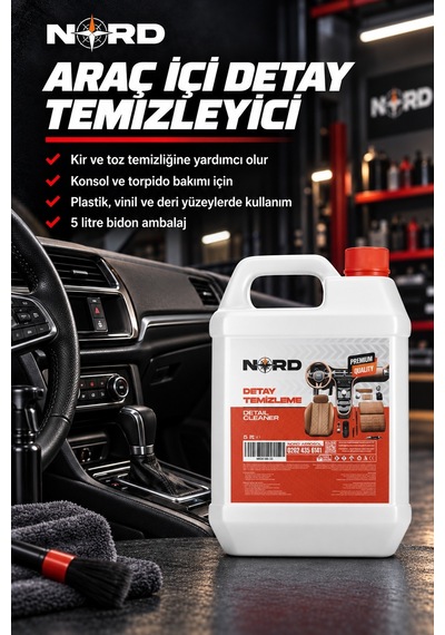 Nord Araç İçi Detay Temizleyici 5 L