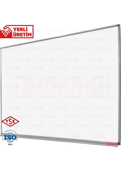 90X120 (Kaliteli) Akyazı Duvara Monte Laminat Beyaz Yazı Tahtası