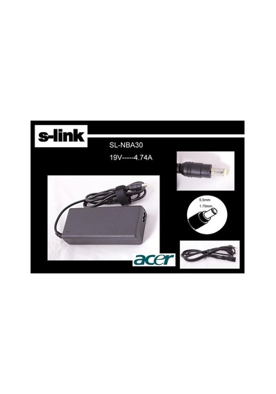 S-Link Sl-Nba30 19V 4.74A 5.5-1.75 Notebook Adaptörü
