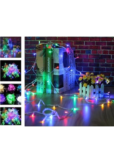 10 Metre 100 Led Rgb Dekor Lamba