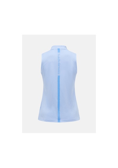 Peak Performance Peak Turf Zip Sl Top Kadın Tişört Amity Blue G79497040-24317 Turkuaz