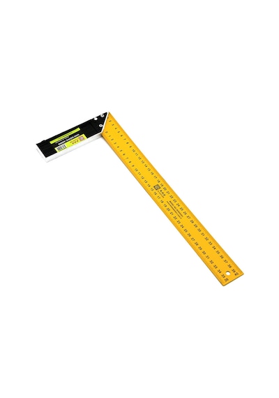 Metal Masa Gönyesi - 40 Cm - Sarı Renk 1 Adet