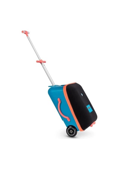 Micro Ride On Luggage Eazy Scooter Bagaj Ocean Blue