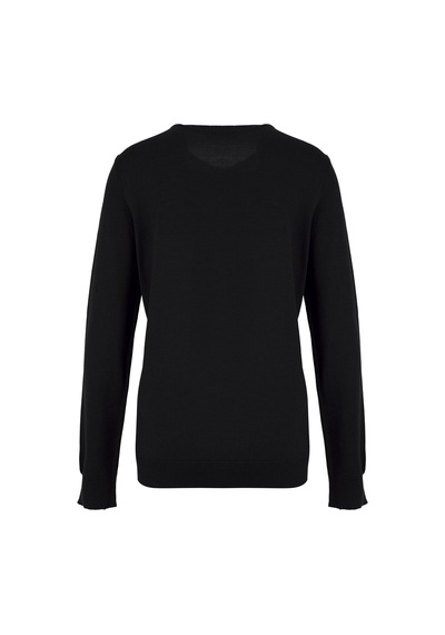 Limon Siyah Kadın Bisiklet Yaka Slim Fit Kazak Ml5wl-kzk-9002