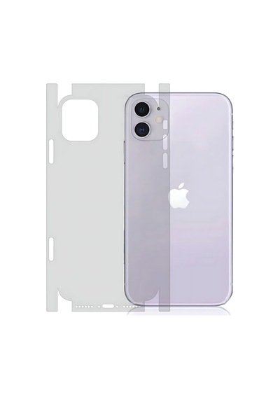 Forzacase Apple Uyumlu iPhone 11 İle Hydrogel Esnek Yan Ve Arka Kapak Koruma Filmi - Fc539