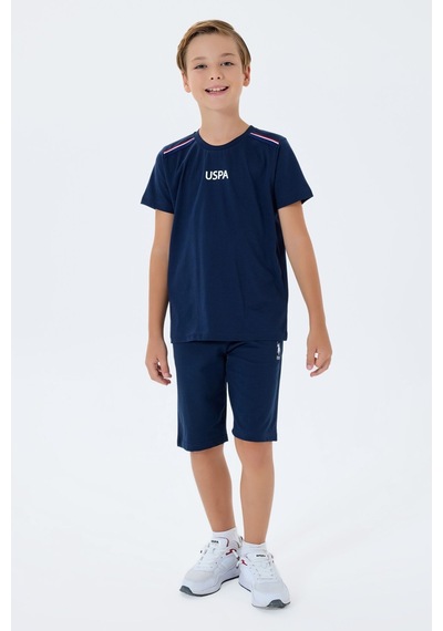 U.s. Polo Assn. Erkek Çocuk Lacivert Bermuda Takım Us2404-c-v2 Lacivert