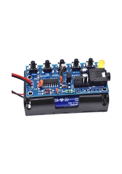 Demonte Hex3653 Stereo Fm Radyo Alıcı Modül Elektronik Eğitim Kiti Dc 1.8v-3.6v Kablosuz Dijital