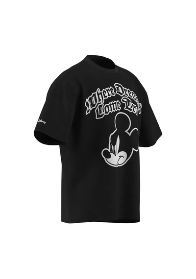 Adidas Erkek T-shirt Adidas Disney Mickey Mouse Dreams T-shirt Ia4402 Siyah